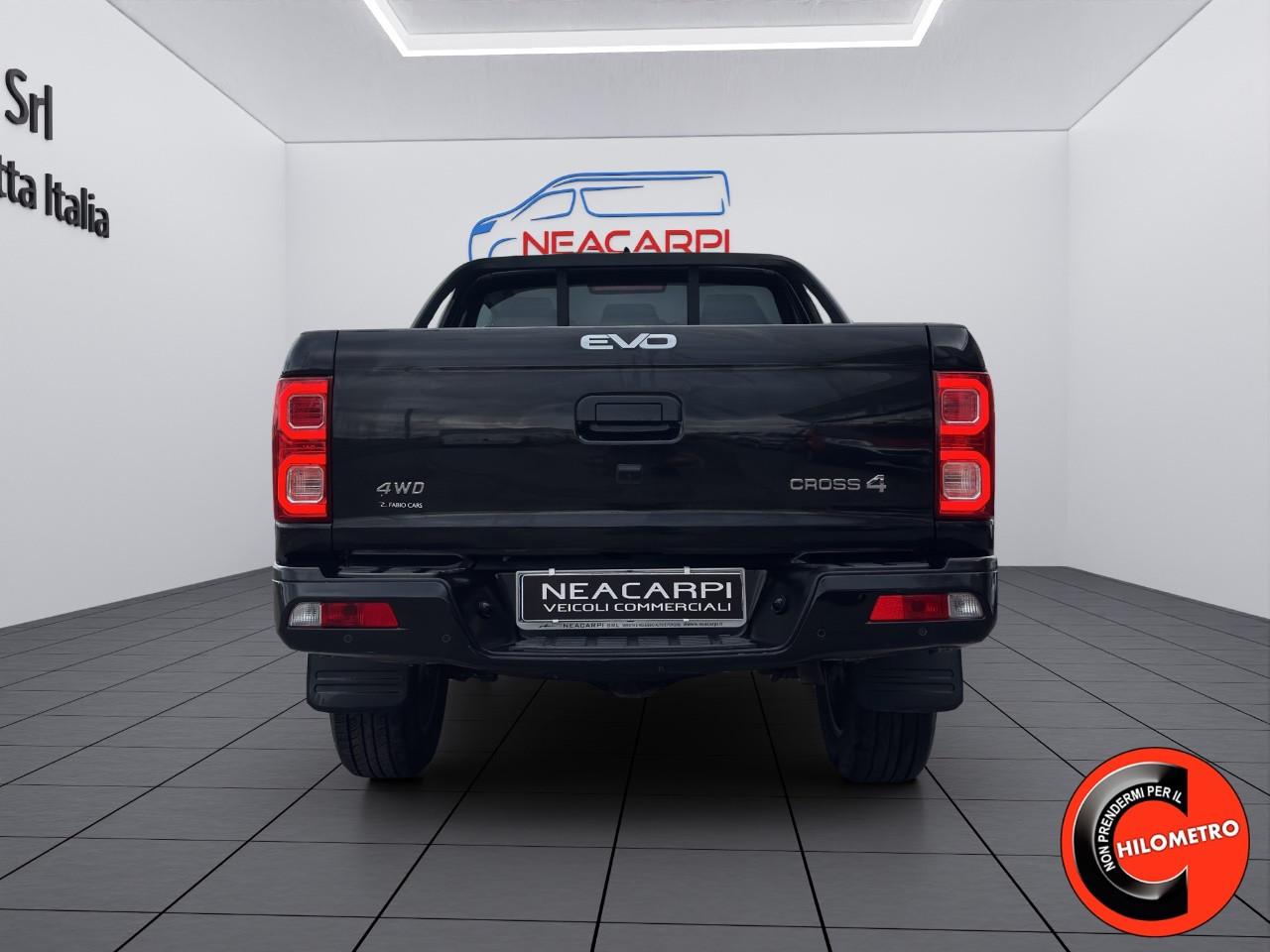 Evo Cross4 2.0 TURBO DIESEL (4WD-4X4)136 CV DOPPIA CABINA CASSONE N1 AUTOCARRO 5 POSTI-DIURNI LEED-