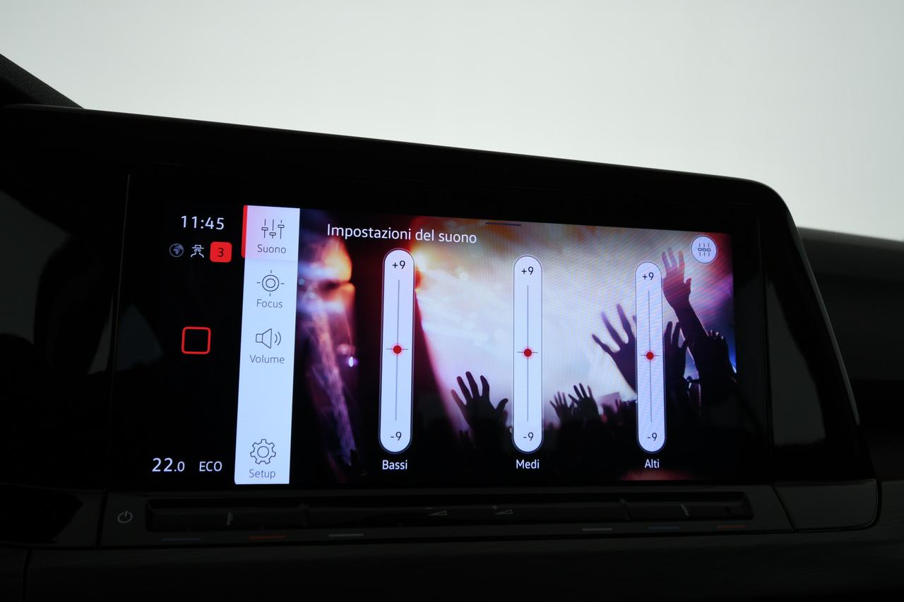 VOLKSWAGEN Golf 1.4 tsi ehybrid Style 204cv dsg APP CONNECT+ACC+ALCANTARA