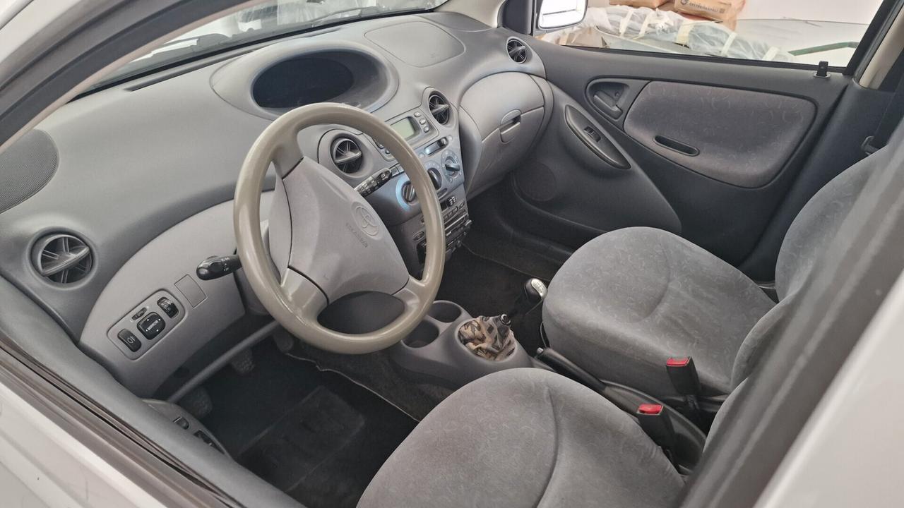 Toyota Yaris 1.0 cat 5 porte Aria condizionata
