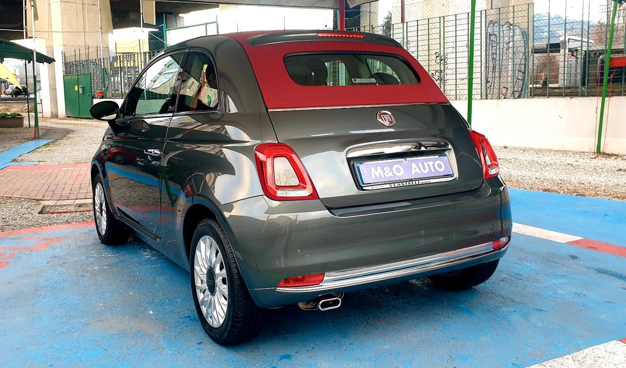 FIAT 500C 1.2BENZINA CABRIO EURO 6 OK NEOPATENTATI