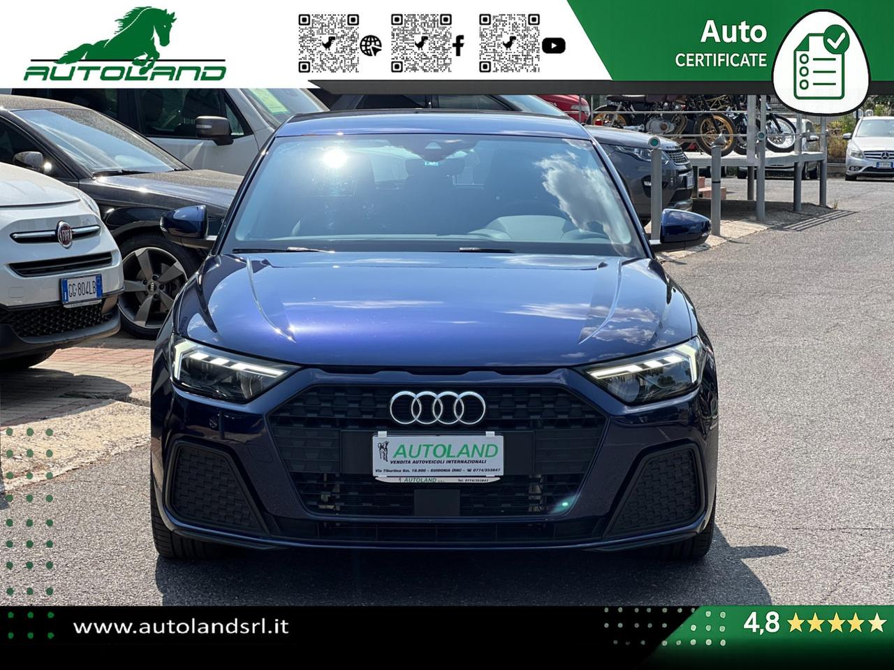 Audi A1 Sportback 30 1.0 tfsi Admired 110cv