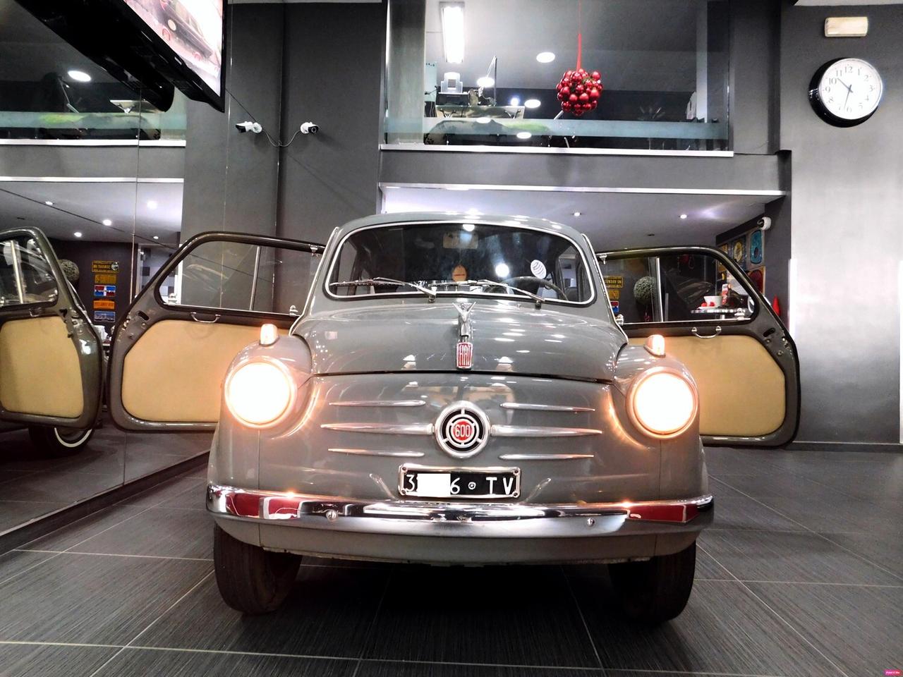 Fiat 600 Prima Serie - Porte a Vento - Vetri Scorrevoli