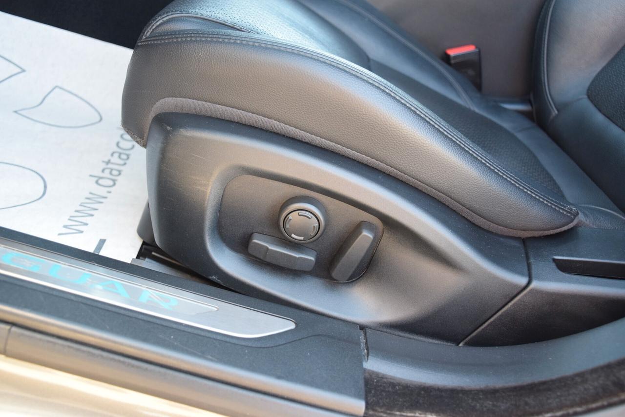 Jaguar XF Sportbrake 4X4 2.0D 180CV AWD automatica Prestige NAVI CRUISE SENSORI CAM PELLE BT