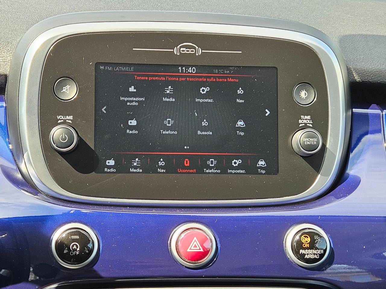 Fiat 500 X 500X 1.3 mjt City Cross 4x2 95cv