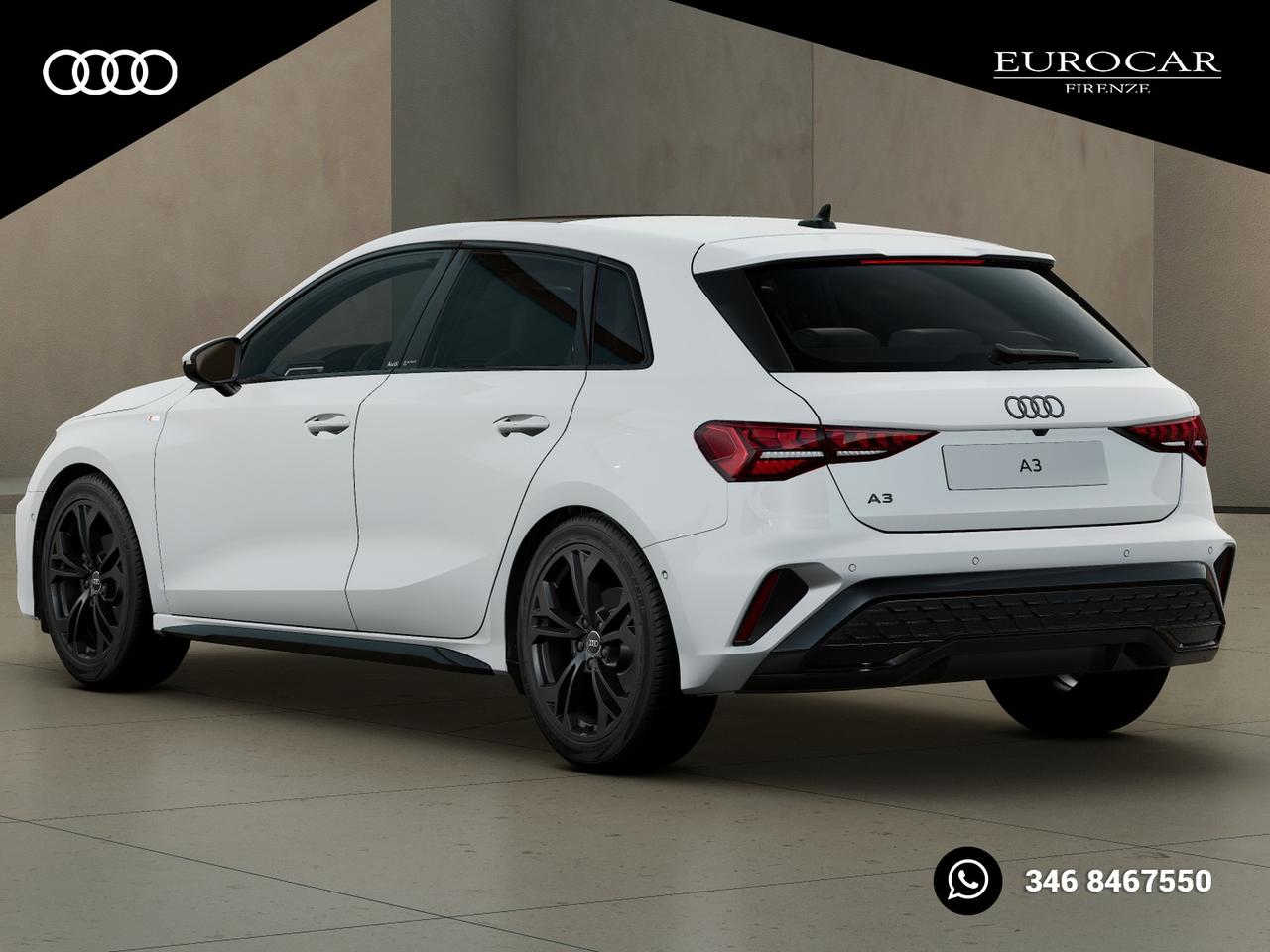 Audi A3 sportback 1.5 tfsi mhev s line edition 116cv s-tronic