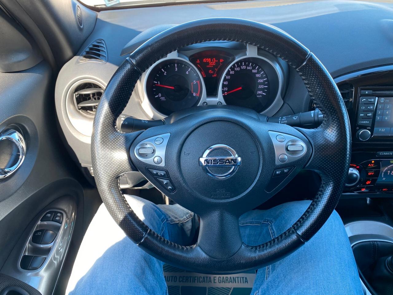 Nissan Juke 1.5 dCi Start&Stop Tekna GANCIO TRAINO ,UNICO PROPRIETARIO ,NEOPATENTATI