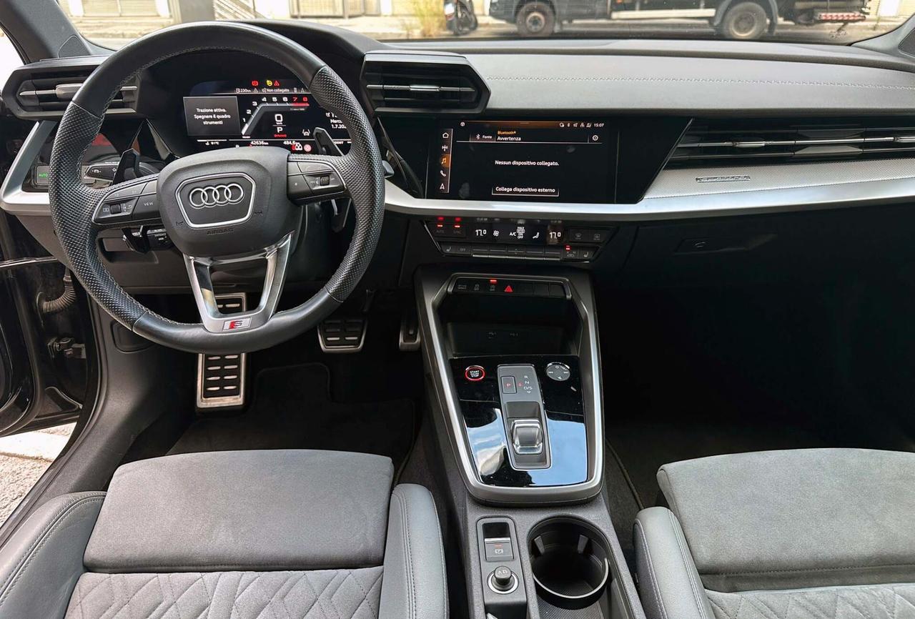 Audi A3 S3 SPB TFSI 310 CV quattro S tronic sport attitude GARANZIA AUDI 12/2027