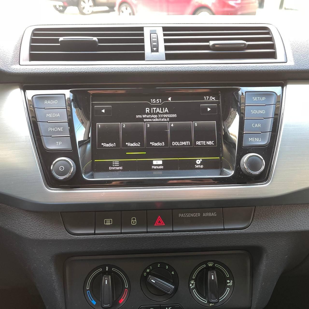 Skoda Fabia 1.4 TDI 75 CV Twin Color Design Edition Nero