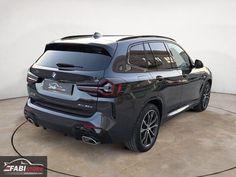 BMW X3 xDrive 20d 190 Cv M-Sport - Camera 360°, Pelle, Cockpit, Portellone ecc