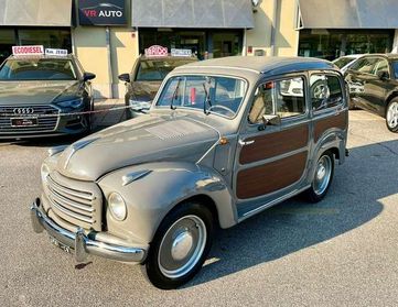 Fiat 500C Cabrio TOPOLINO / GIARDINETTA - targhe NERE