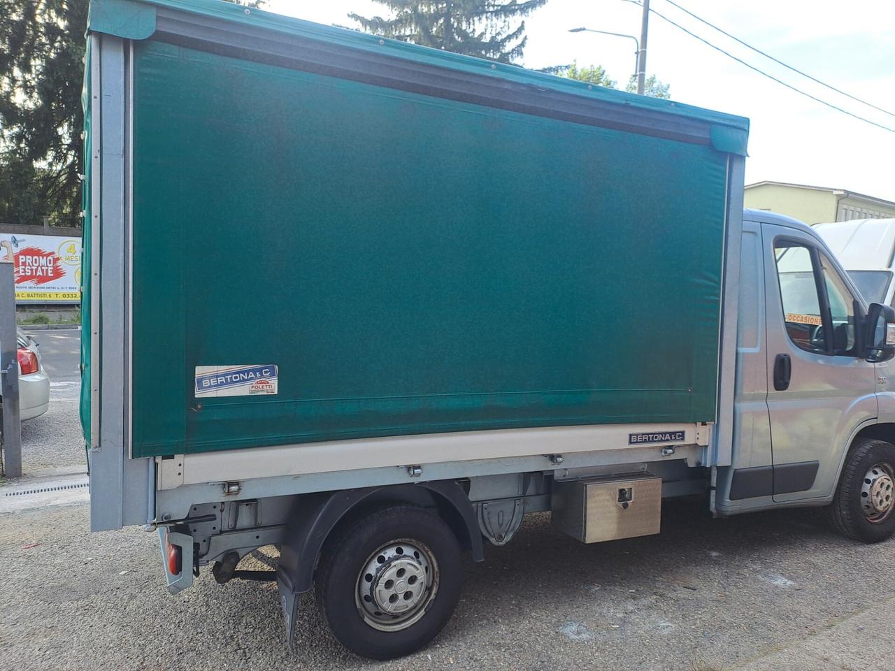autocarro unico proprietario telone trilaterale