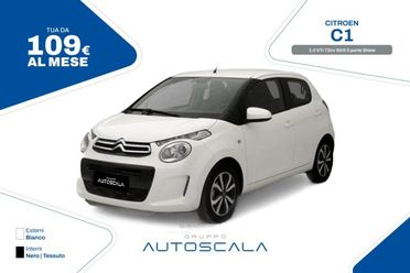 CITROEN C1 1.0 VTi 72cv S&S 5 porte Shine