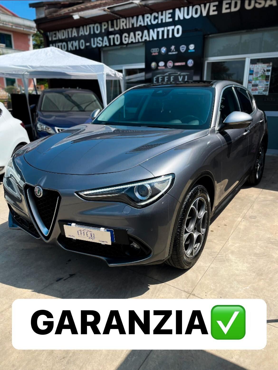 Alfa Romeo Stelvio 2.2 Turbodiesel 210 CV AT8 Q4 full optional tetto panoramico