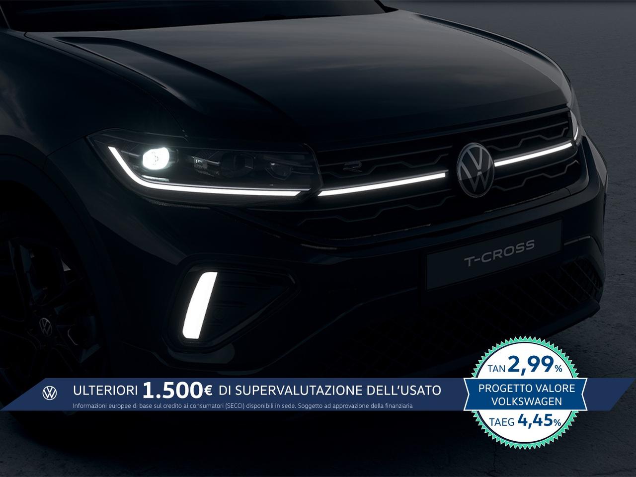 Volkswagen T-Cross 1.0 tsi r-line plus 115cv