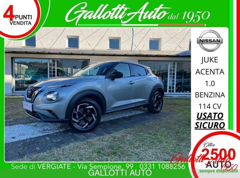 Nissan Juke 1.0 DIG-T 114 CV Acenta