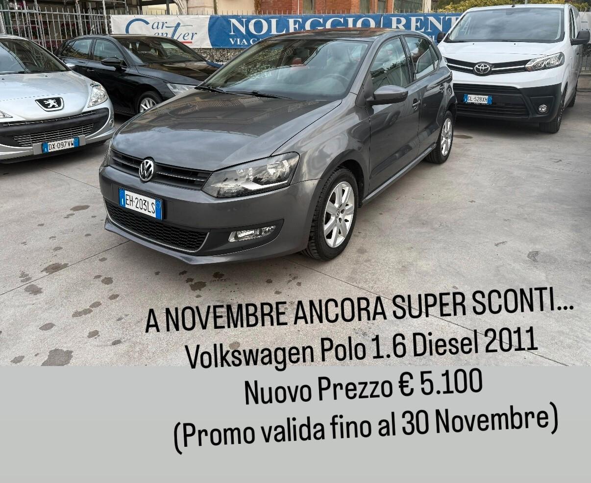 POLO 1.6 DIESEL 90CV 03.2011 EURO 5
