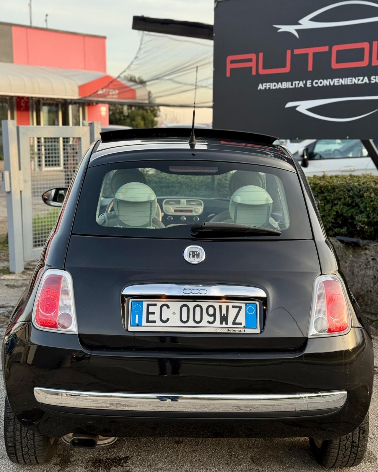 Fiat 500 1.2i Benzina 2010 TETTO APRIBILE