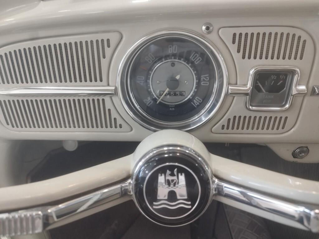 Volkswagen Maggiolino 6 volt vetro piatto ASI + CRS