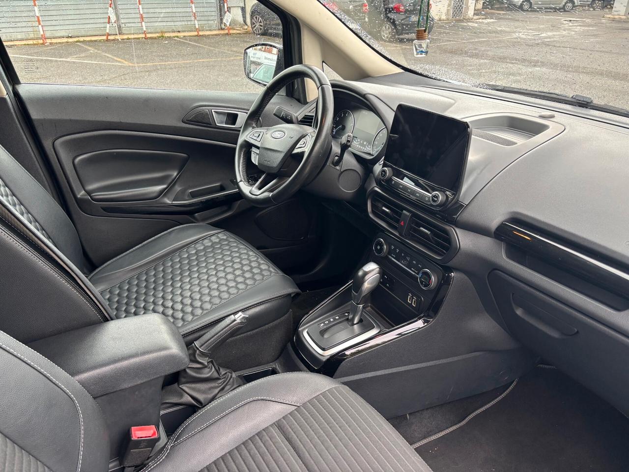 Ford EcoSport 1.0 EcoBoost 125 CV aut. Titanium UNICO PROPRIETARIO, TUTTI I TAGLIANDI FORD, PREZZO VERO!!!!!