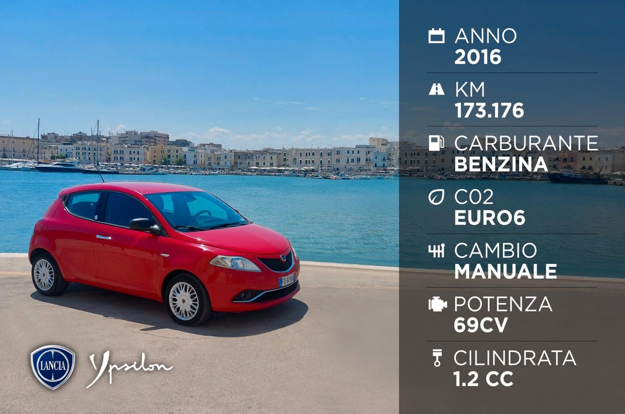 Lancia Ypsilon Benzina 1.2 69 CV 5 porte GPL Ecochic Opening Edition