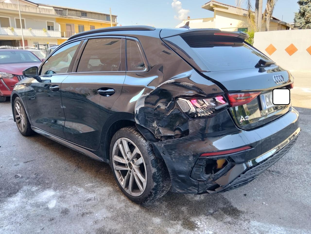 Audi A3 SPB 2.0 TDI 150cv S-tronic 2021 SINISTRATA