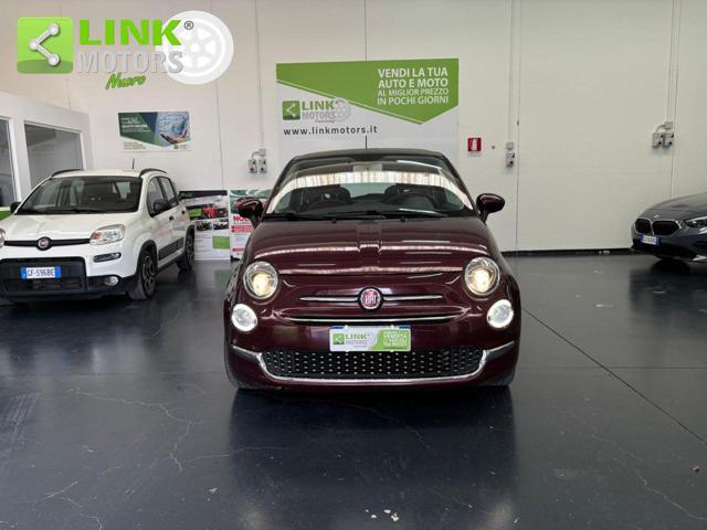 FIAT 500 1.2 Riva NEOP, KM CERT, TETTO, PELLE.