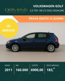 Volkswagen Golf 2.0 TDI 140CV DPF DSG 5p. Highline