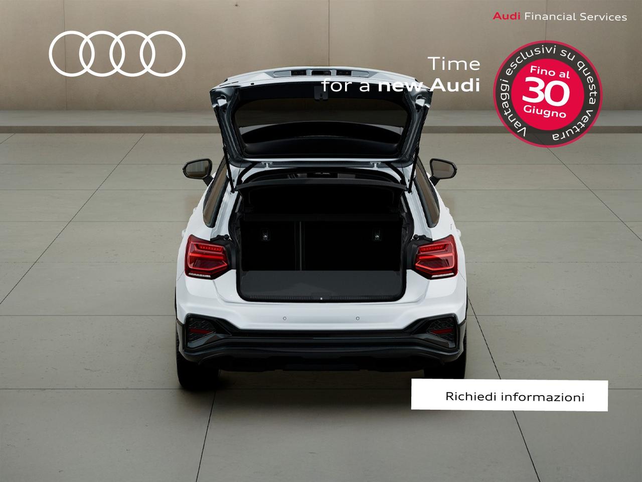 Audi Q2 40 2.0 tfsi identity black quattro s-tronic