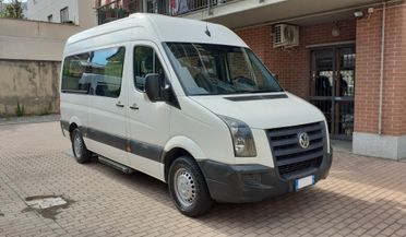 Volkswagen Crafter trasporto disabili doppia pedana tetto alto