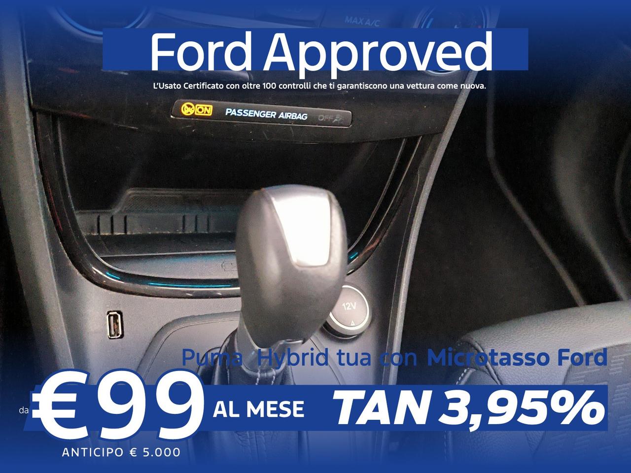 Ford Puma 1.0 ecoboost h titanium x s&s 125cv auto
