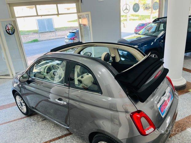 Fiat 500 C 1.2 Lounge cabrio 69cv anno 2016
