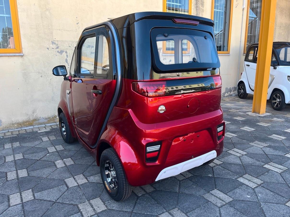DELTA Plus scooter cabinato anziani/disabili microcar