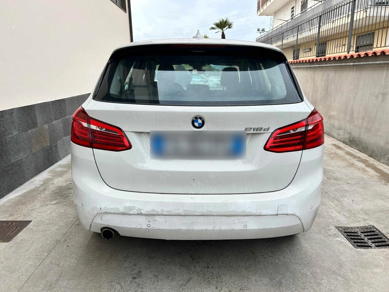 Bmw 216d Tourer 1.5 TDI 115CV Aut. - 2015 *Motore Rotto