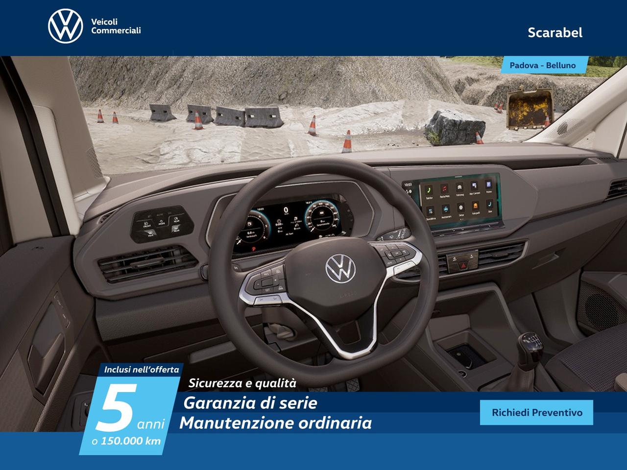 Volkswagen Caddy cargo 2.0 tdi 102cv flexible