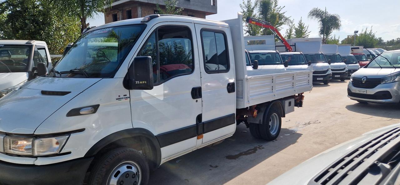 Iveco Daily 35C11 DOPPIA CABINA 7 PT RIBATABILE TRILATERALE