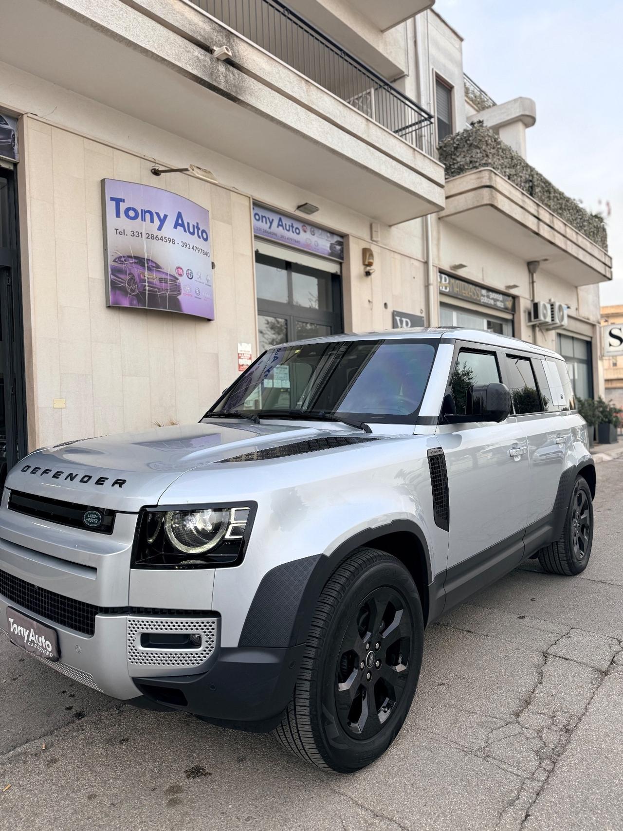 Land Rover Defender 110 2.0 SD4 240CV AWD Auto HSE TETTO APRIBILE,APPLE CARPLAY,TELECAMERA,VIRTUAL COCKPIT