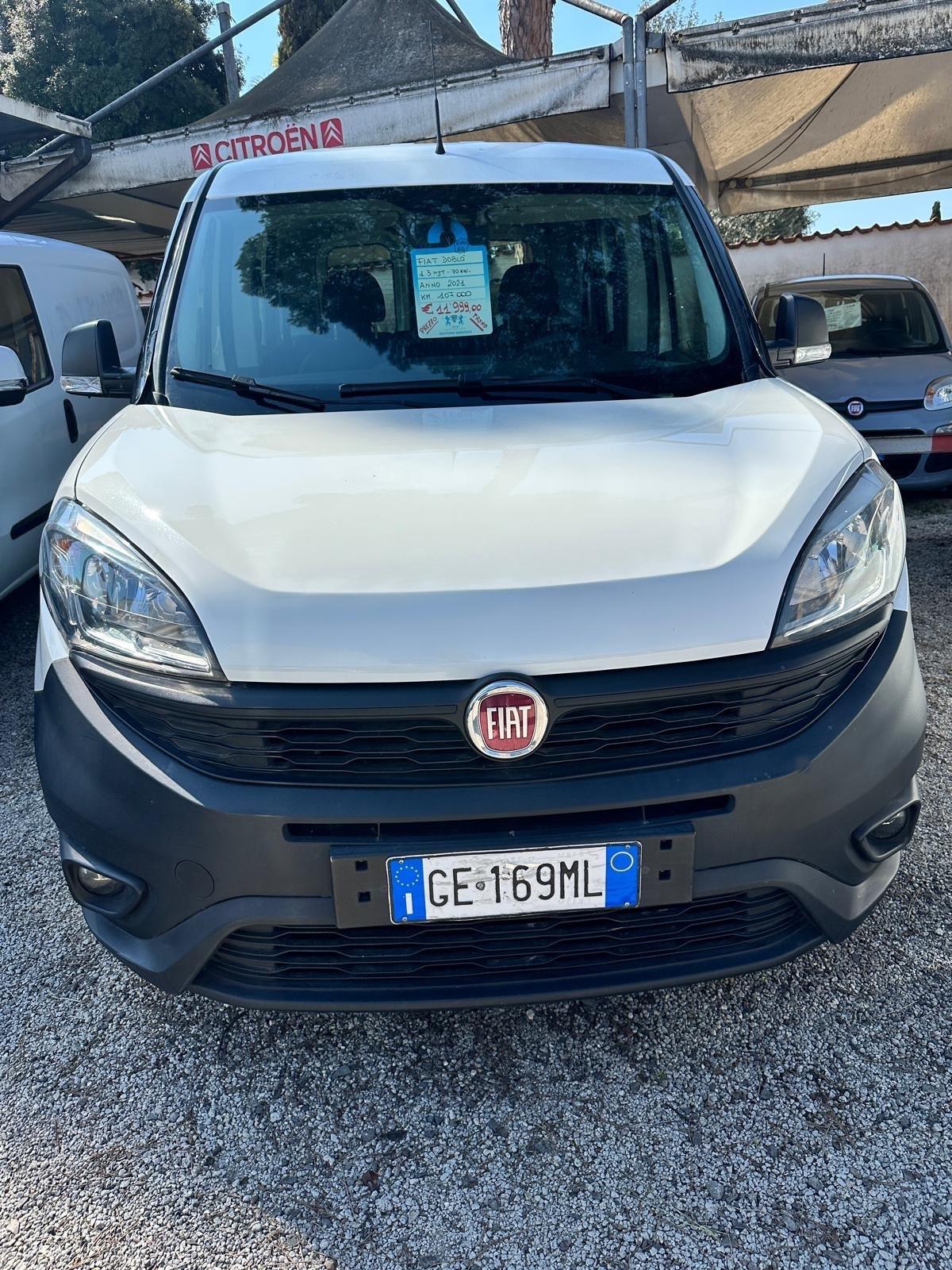 Fiat Doblo Doblò 1.3 MJT Lounge 5 POSTI CLIMA MULTIFUNZIONE BLUETOOTH APPLE CAR PLAY NAVI NEO PATENTATI