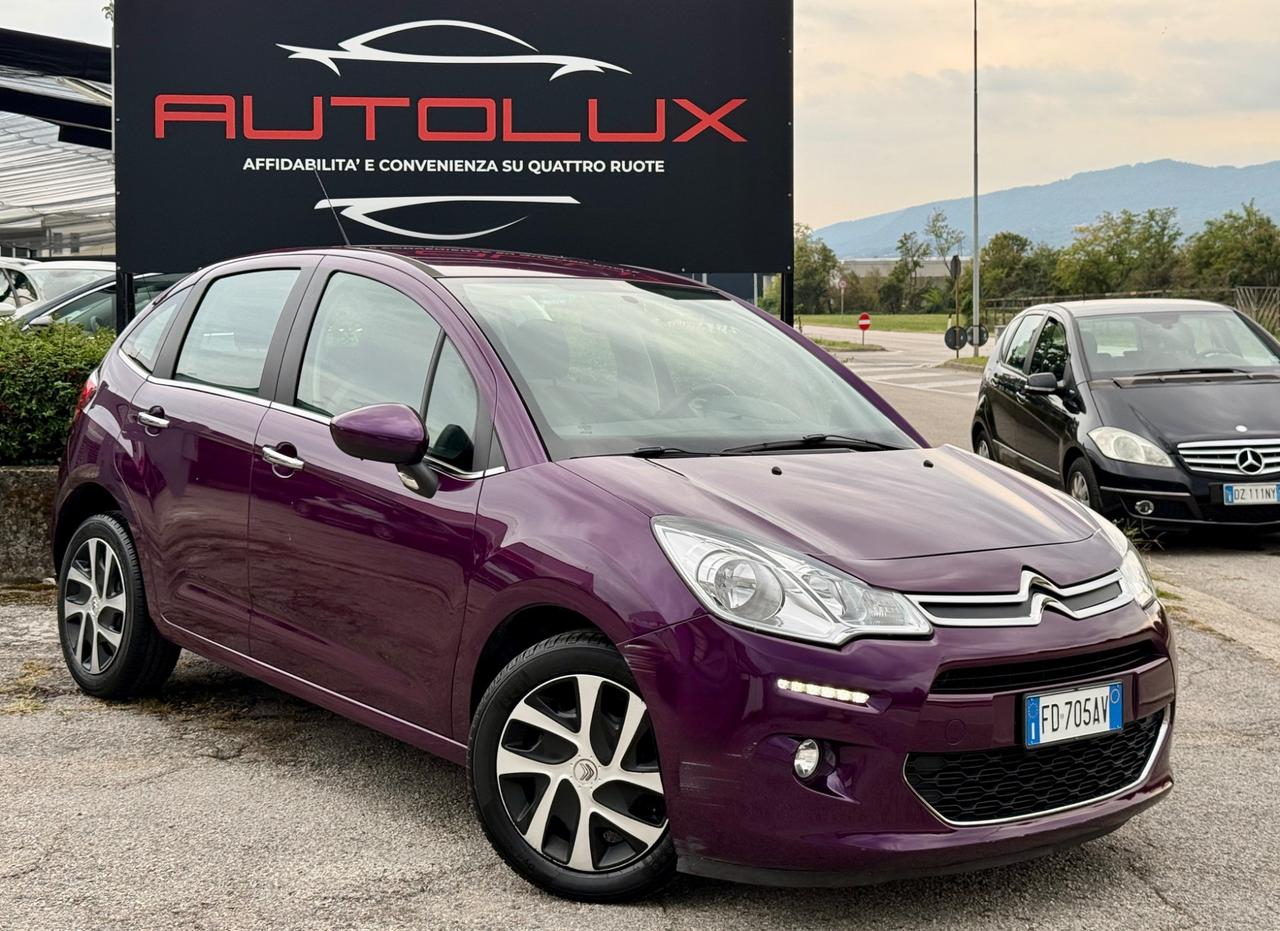 Citroen C3 PureTech 82 Exclusive 2016 NEOPATENTATI