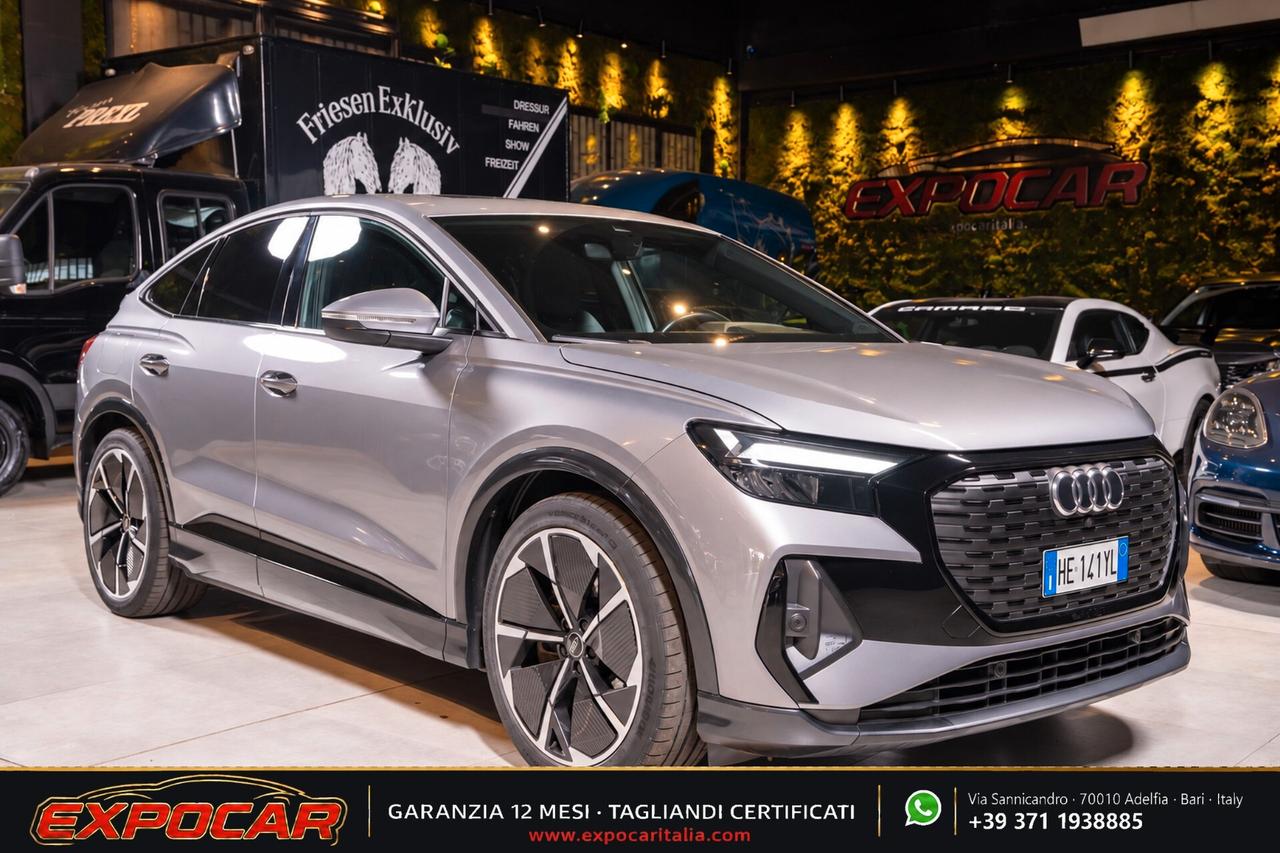 Audi Q4 50 e-tron quattro S line edition