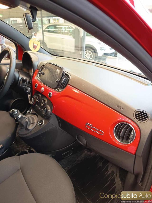 FIAT 500 1.0 Hybrid Red