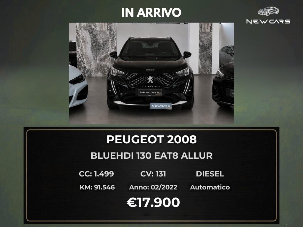 Peugeot 2008 BlueHDi 130 S&S EAT8 Allure