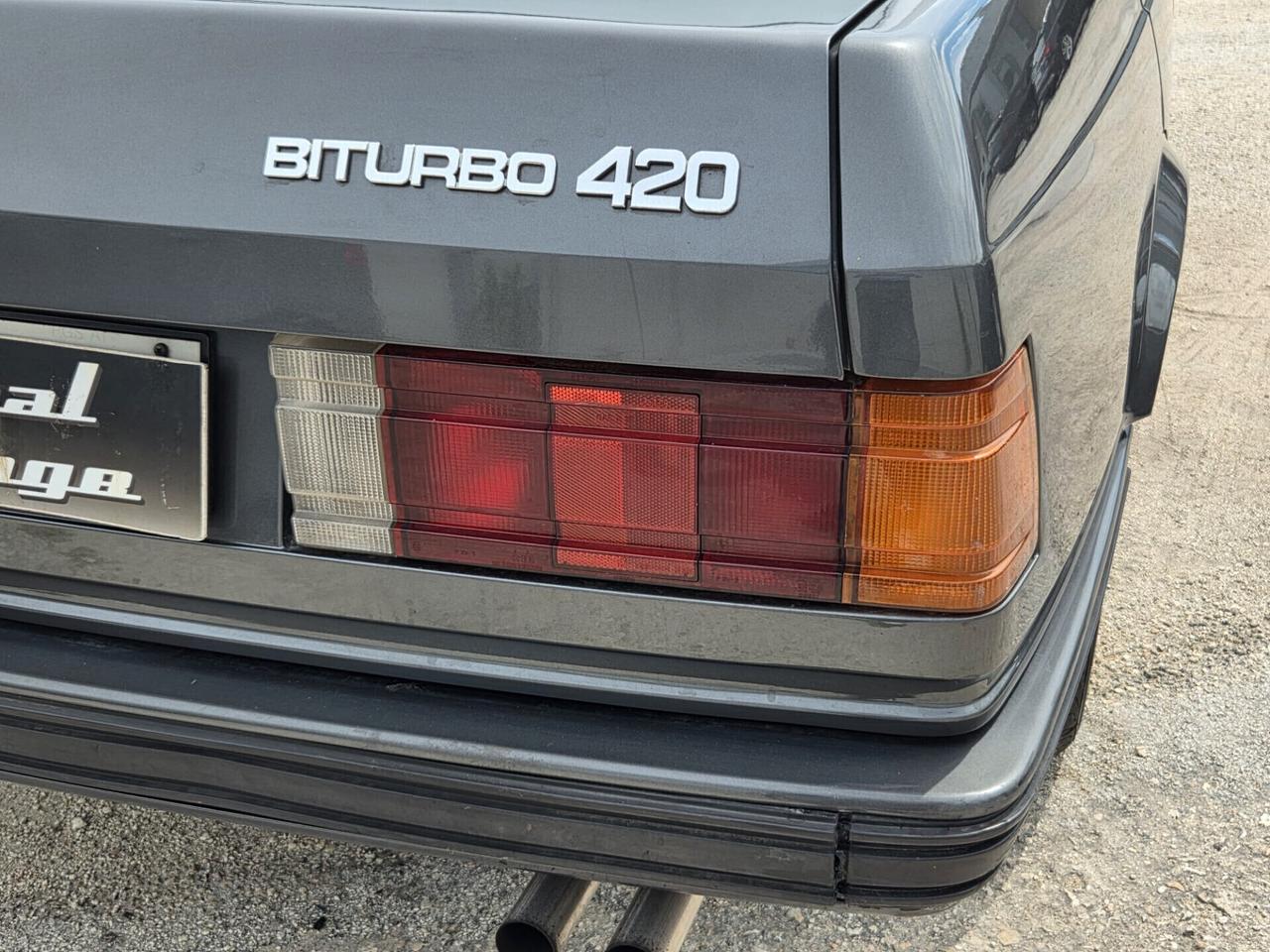 Maserati 420 BITURBO MISSONI -ASI-