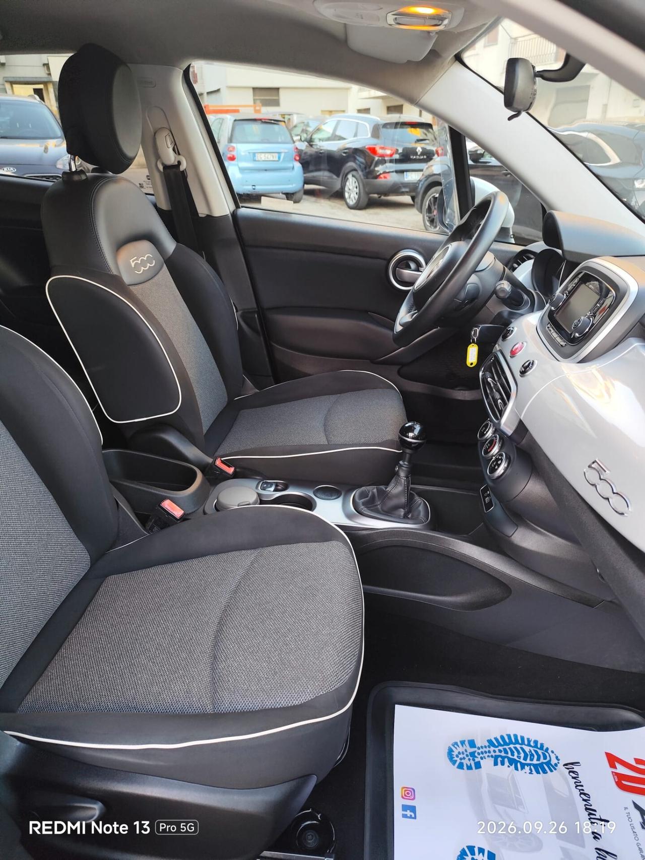 Fiat 500X 1.3 MultiJet Pop Star * 95cv * Pelle * Navi * Garantita 12 Mesi