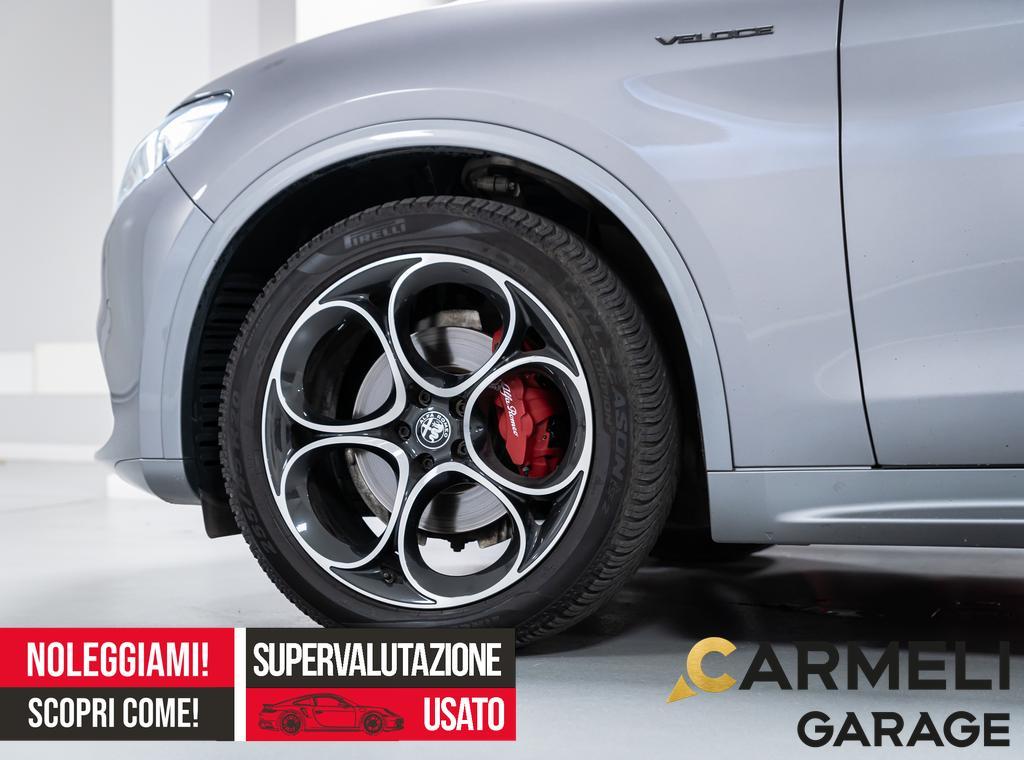 Alfa Romeo Stelvio 2.2 Turbodiesel 210 CV AT8 Q4 Veloce-CERCHI DA 20”-UNICOPROPRIETARIO