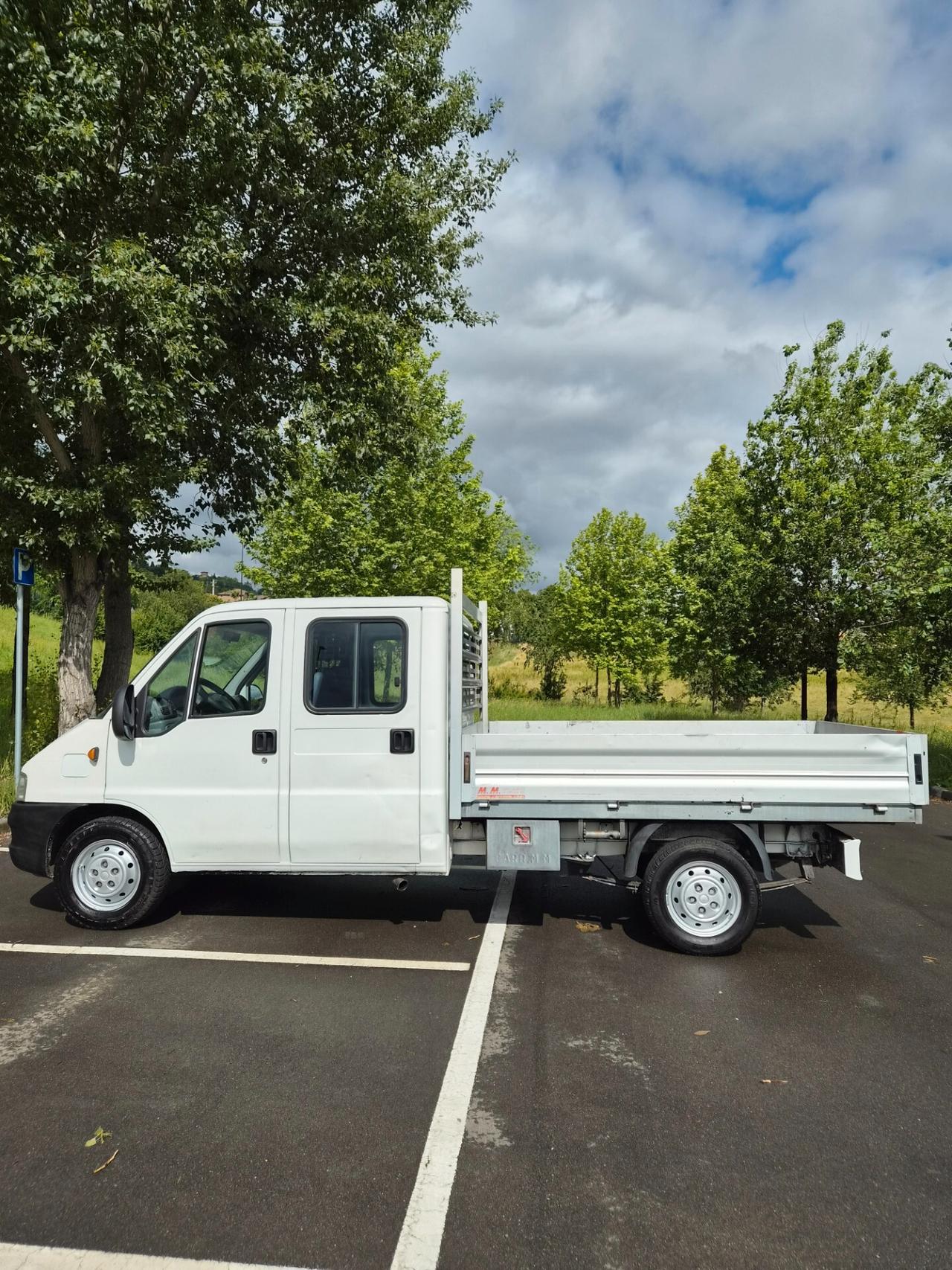 Fiat Ducato DOPIO GABINA CASSONE FISSO .