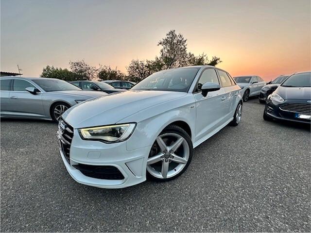 Audi A3 SPB 2.0 TDI 184 CV Quattro S LINE