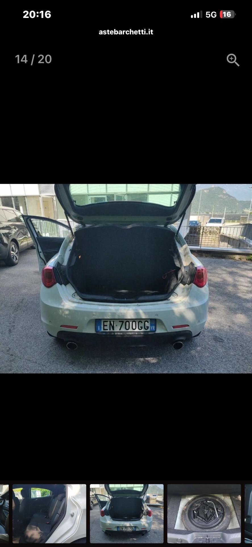 Alfa Romeo Giulietta 1.6 JTDm-2 105 CV Exclusive NEOPATENTATI