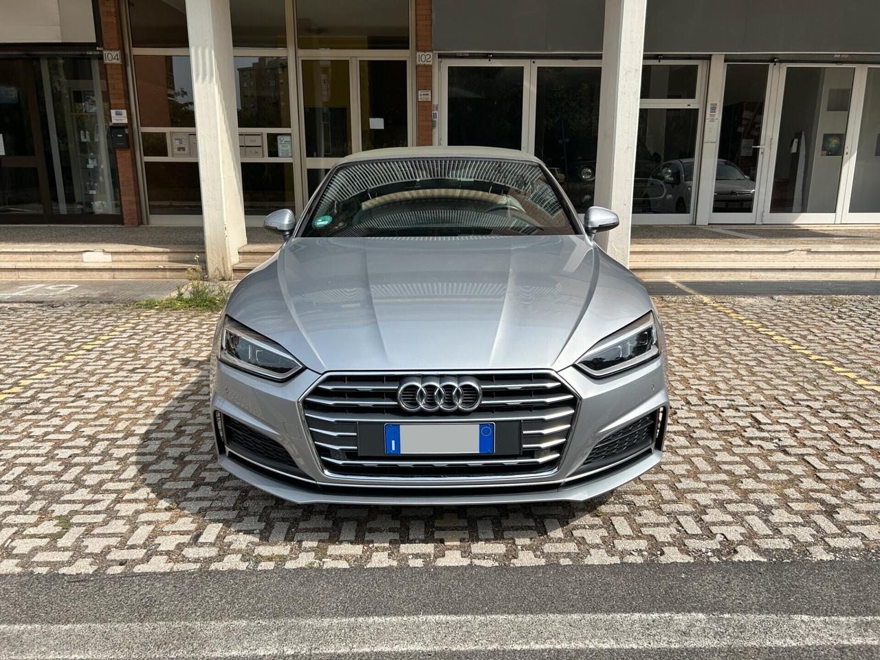 Audi A5 Cabrio 2.0 S.Line S tronic Tagliandi Audi Hybrid Air Scarf Navi Led Retrocam.