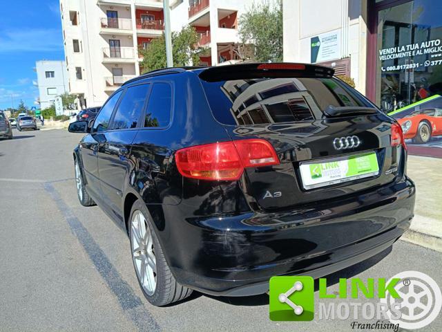 AUDI A3 Sportback 2.0 S-LINE S Tronic 170cv TETTO
