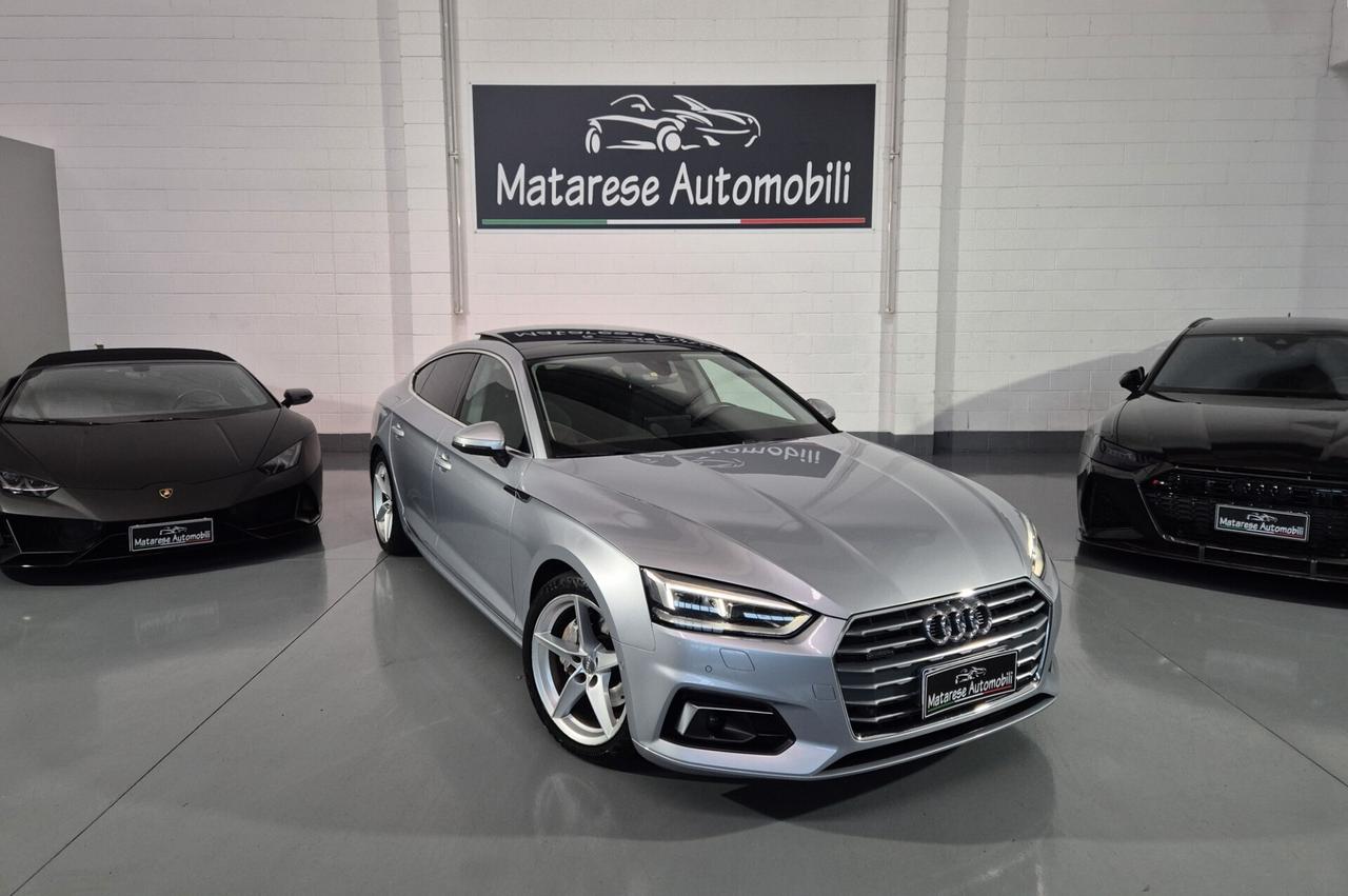 Audi A5 SPB 40 TDI 2.0cc 190cv Navi TettoApribile Cerchi18